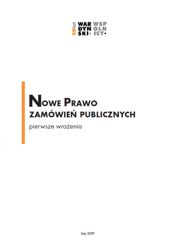 Nowe Prawo zamówień publicznych